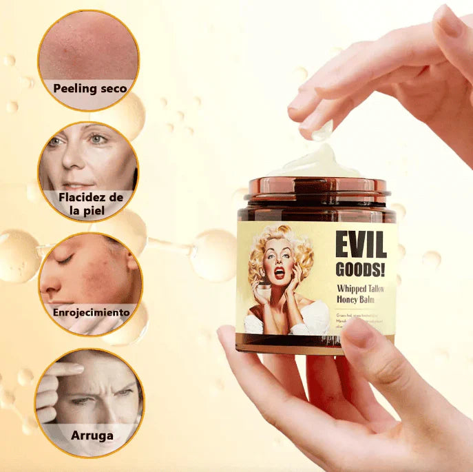 🌿 Evil Goods: Poder natural con Sebo y Miel – El secreto de una piel radiante ✨🍯