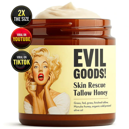 🌿 Evil Goods: Poder natural con Sebo y Miel – El secreto de una piel radiante ✨🍯