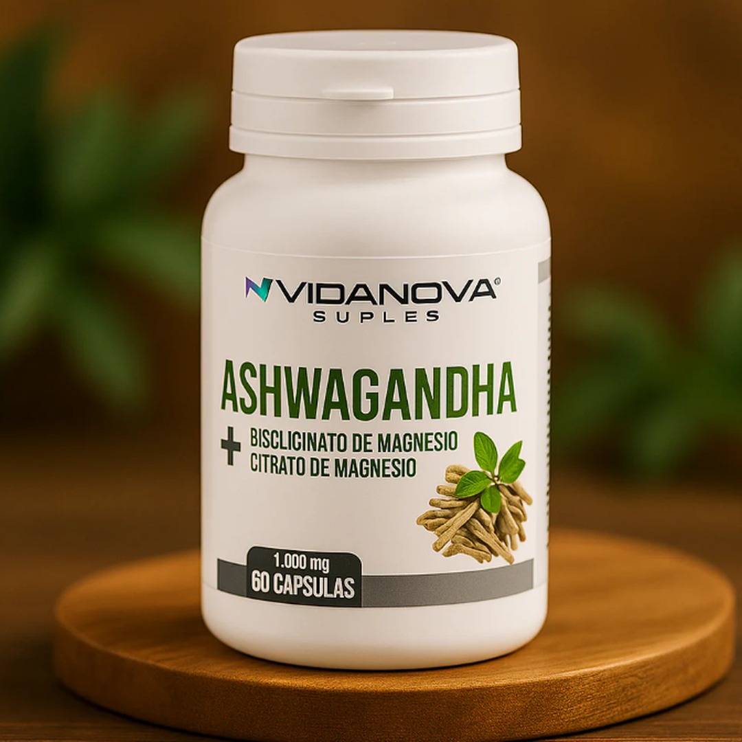 Ashwagandha + Magnesio 1000mg 60 CAPS