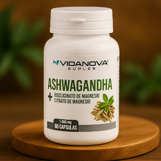 Ashwagandha + Magnesio 1000mg 60 CAPS